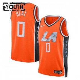 Maillot Enfant Los Angeles Clippers Bradley Beal 2025-26 Nike City Edition Orange Swingman